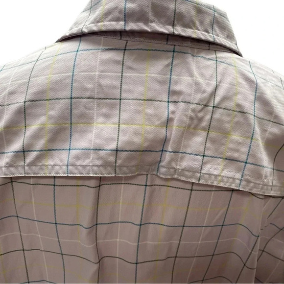 Eddie Bauer Travex Purple Plaid Long Sleeve Size XL - Picture 5 of 10